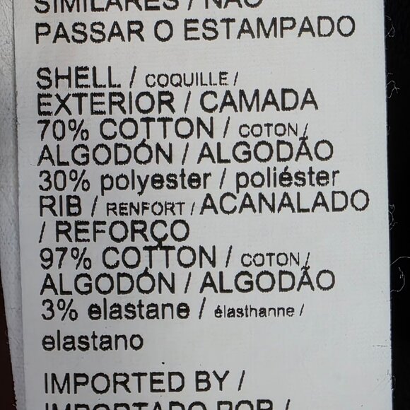 Mens Puma Black Full Zip Sweatshirt Long Sleeve Cotton Polyester Blend Size M - Picture 4 of 9